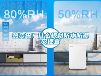 常見問題熱資訊！什么板材防水防潮又便宜