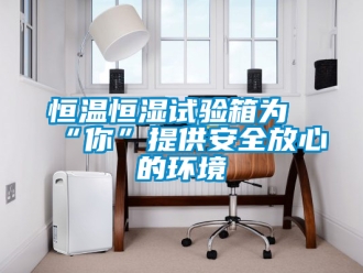 知識百科恒溫恒濕試驗箱為“你”提供安全放心的環境