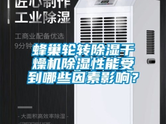行業(yè)新聞蜂巢輪轉(zhuǎn)除濕干燥機(jī)除濕性能受到哪些因素影響？