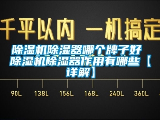 企業新聞除濕機除濕器哪個牌子好 除濕機除濕器作用有哪些【詳解】