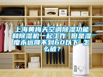 行業新聞上海黃梅天空調除濕功能和除濕機一起工作 但是濕度永遠降不到60以下 怎么破？