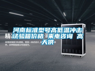 常見問題河南標(biāo)準(zhǔn)型號高低溫沖擊試驗箱價格 來電咨詢 高天供