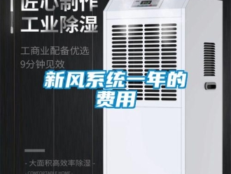 知識百科新風系統一年的費用