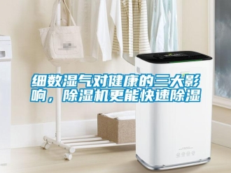 知識百科細數濕氣對健康的三大影響，除濕機更能快速除濕