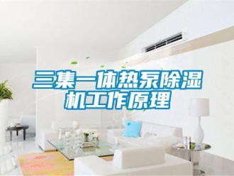 行業(yè)新聞三集一體熱泵除濕機(jī)工作原理