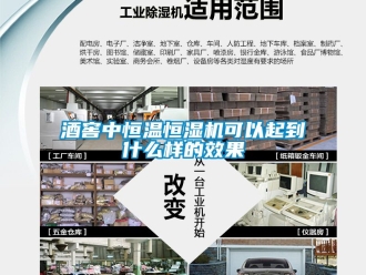 知識百科酒窖中恒溫恒濕機(jī)可以起到什么樣的效果