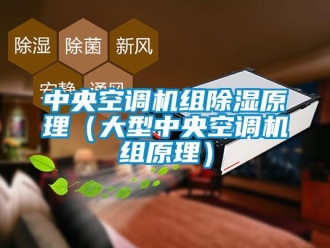 行業(yè)新聞中央空調(diào)機(jī)組除濕原理（大型中央空調(diào)機(jī)組原理）