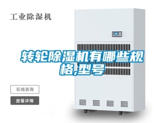 常見問題轉輪除濕機有哪些規格,型號