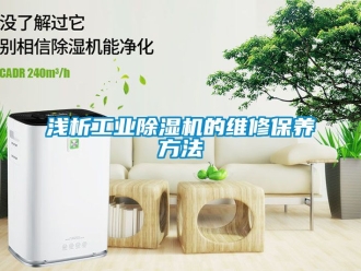 常見問題淺析工業除濕機的維修保養方法