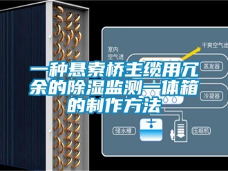 企業新聞一種懸索橋主纜用冗余的除濕監測一體箱的制作方法