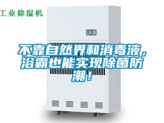 企業(yè)新聞不靠自然界和消毒液，浴霸也能實現(xiàn)除菌防潮！