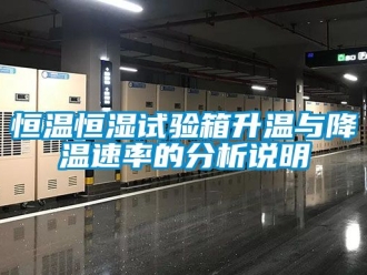 知識百科恒溫恒濕試驗箱升溫與降溫速率的分析說明