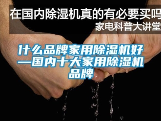 企業新聞什么品牌家用除濕機好—國內十大家用除濕機品牌