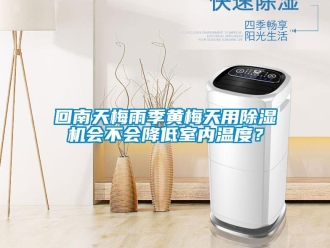 行業(yè)新聞回南天梅雨季黃梅天用除濕機(jī)會不會降低室內(nèi)溫度？