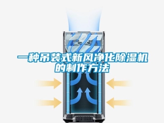 常見問題一種吊裝式新風凈化除濕機的制作方法