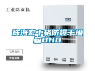 企業新聞珠海宏中格防爆干燥箱BHD
