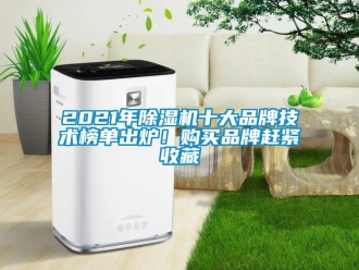 企業新聞2021年除濕機十大品牌技術榜單出爐！購買品牌趕緊收藏