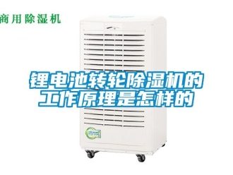 常見問題鋰電池轉輪除濕機的工作原理是怎樣的