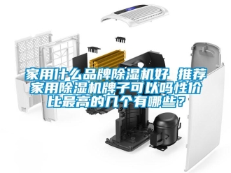 企業(yè)新聞家用什么品牌除濕機好 推薦家用除濕機牌子可以嗎性價比最高的幾個有哪些？