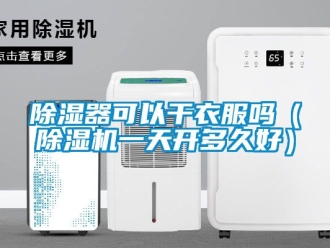 行業新聞除濕器可以干衣服嗎（除濕機一天開多久好）