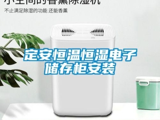 知識百科定安恒溫恒濕電子儲存柜安裝