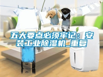 常見問題五大要點必須牢記：安裝工業除濕機_重復