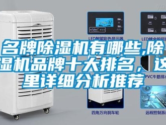 企業新聞名牌除濕機有哪些,除濕機品牌十大排名，這里詳細分析推薦