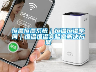 知識百科恒溫恒濕系統(tǒng)｜恒溫恒濕車間｜恒溫恒濕實驗室解決方案