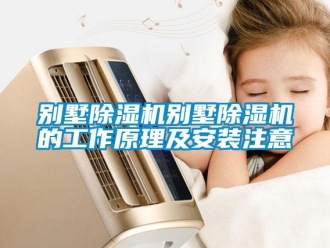 企業新聞別墅除濕機別墅除濕機的工作原理及安裝注意