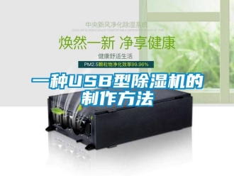 行業(yè)新聞一種USB型除濕機(jī)的制作方法