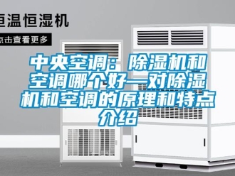 行業(yè)新聞中央空調(diào)：除濕機(jī)和空調(diào)哪個好—對除濕機(jī)和空調(diào)的原理和特點介紹