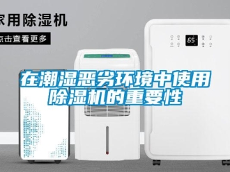知識百科在潮濕惡劣環境中使用除濕機的重要性