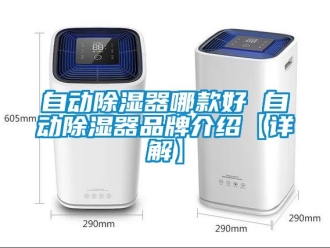 行業新聞自動除濕器哪款好 自動除濕器品牌介紹【詳解】
