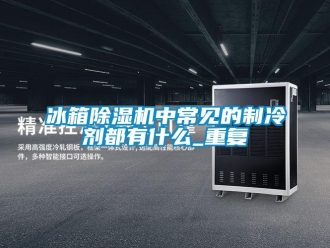 企業(yè)新聞冰箱除濕機中常見的制冷劑都有什么_重復