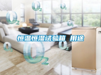 知識百科恒溫恒濕試驗箱 用途