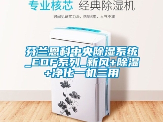 常見問題芬蘭恩科中央除濕系統_EDF系列_新風+除濕+凈化一機三用