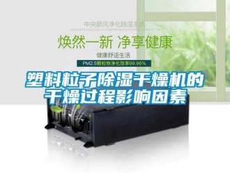 知識(shí)百科塑料粒子除濕干燥機(jī)的干燥過程影響因素