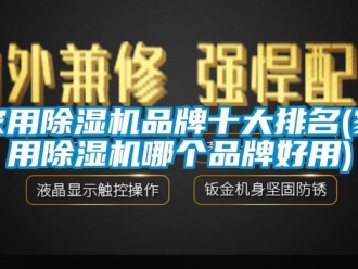 企業(yè)新聞家用除濕機(jī)品牌十大排名(家用除濕機(jī)哪個(gè)品牌好用)