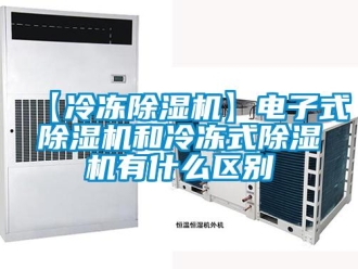 企業新聞【冷凍除濕機】電子式除濕機和冷凍式除濕機有什么區別