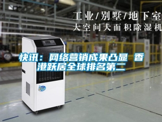 行業新聞快訊：網絡營銷成果凸顯 香港躍居全球排名第二