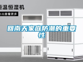 行業新聞回南天家庭防潮的重要性