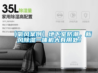 常見問題【氧風案例】地下室防潮，新風除濕一體機大有用處！