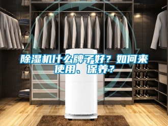 行業新聞除濕機什么牌子好？如何來使用、保養？