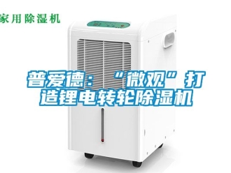 常見問(wèn)題普愛德：“微觀”打造鋰電轉(zhuǎn)輪除濕機(jī)