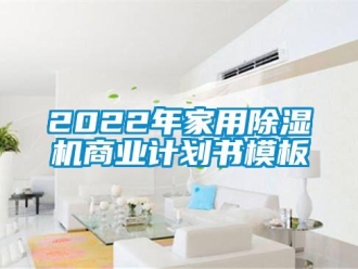 常見問題2022年家用除濕機商業計劃書模板
