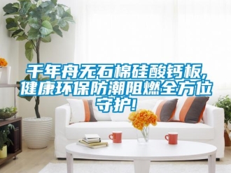 常見問題千年舟無石棉硅酸鈣板,健康環保防潮阻燃全方位守護!