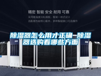 行業新聞除濕器怎么用才正確 除濕器選購看哪些方面