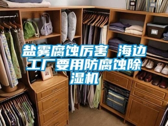 知識百科鹽霧腐蝕厲害 海邊工廠要用防腐蝕除濕機