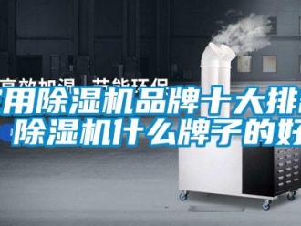 企業(yè)新聞家用除濕機(jī)品牌十大排名 除濕機(jī)什么牌子的好