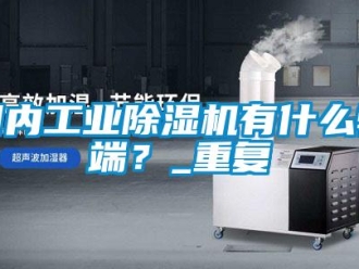 常見問題國內工業除濕機有什么弊端？_重復